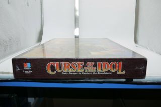 VINTAGE 1990 Curse Of The Idol Board Game Milton Bradley 6