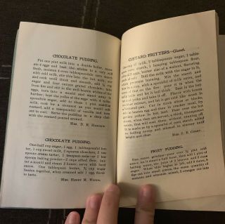 Vintage 1900 Cookbook 1 