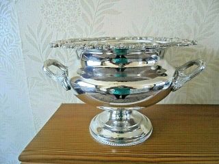 Vintage Silver Plated Champagne Cooler Ice Bucket