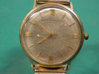 Vintage Men’s Girard Perregaux Gyromatic Watch Running