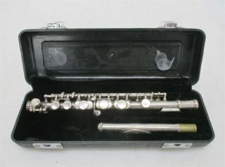 Armstrong 25 1797 Vintage Piccolo Flute W/ Hard Case