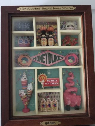 Rare Harry Potter Wizarding Honeydukes Sweet Shop Display Case 3d Prop Art Promo