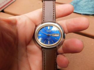 Vintage Seiko King Hi - Beat Automatic 5246 - 5009 Watch (rare)