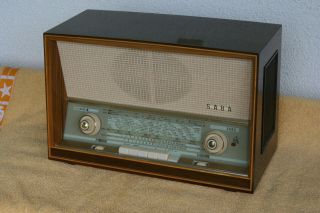 SABA VILLINGEN 11,  german vintage tube radio,  built 1960,  restored 4