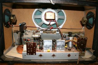 SABA VILLINGEN 11,  german vintage tube radio,  built 1960,  restored 9