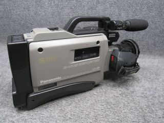 Vintage Panasonic AG - 456 Pro Line VHS Video Recorder Camera 12x Zoom Lens 5