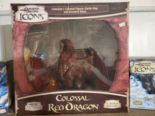 Rare D&d Colossal Red Dragon