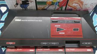 Vintage Sega Master System Console Model 3010 w/ 11 Games 2