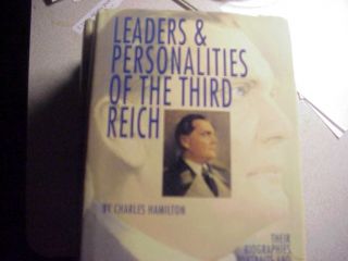 Book Leaders And Personalities Of The Third Reich Vol 2