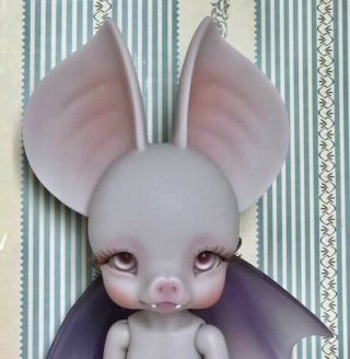 Bjd Rare Ccc Charles Creature Cabinet Batty Boo Bat Doll Glow In Dark