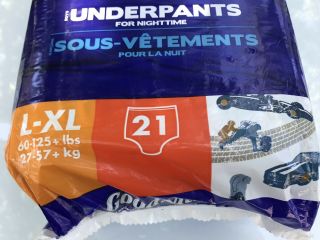 Vintage Huggies Goodnites Diapers Boys Pull Ups Full Pack 21ct From 2009 Sz XL 2