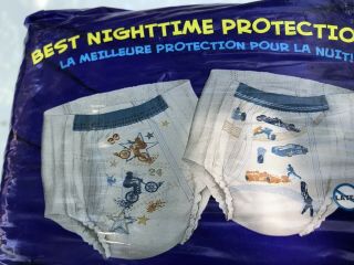 Vintage Huggies Goodnites Diapers Boys Pull Ups Full Pack 21ct From 2009 Sz XL 4