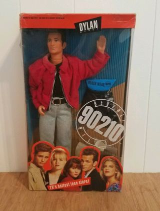 Vintage 1991 Dylan Mckay Beverly Hills 90210 Doll (luke Perry Rip) Mattel Nib