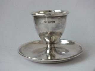 Solid Sterling Silver EGG Cup 1959/ H 5.  4 cm/ 56 g 2