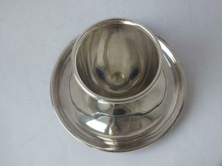 Solid Sterling Silver EGG Cup 1959/ H 5.  4 cm/ 56 g 3