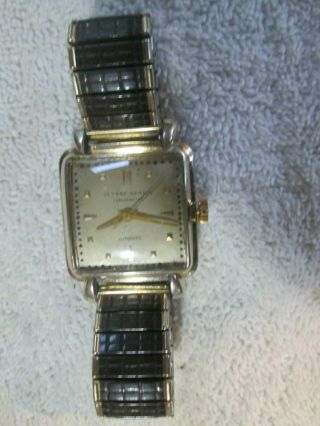 Mans Vintage Ulysse Nardin Automatic Chronometer Wristwatch 10 K Gold Filled 3