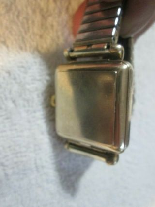 Mans Vintage Ulysse Nardin Automatic Chronometer Wristwatch 10 K Gold Filled 7