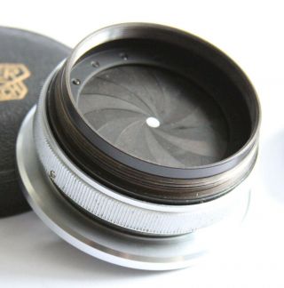 vintage lens Schneider Optik Kreuznach Angulon 1:6,  8/165 near & makers box 9