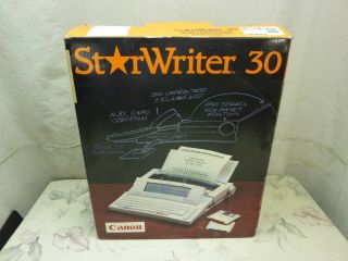Vintage Canon Starwriter 30 - Personal Publishing System / Word Processor