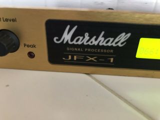 Broken Marshall JFX - 1 Sound Processor Rare Vintage 1993 Only 4