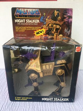 Rare 1984 Night Stalker Vintage Masters Of The Universe He Man Malaysia