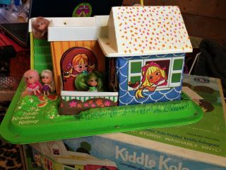 Vintage - 1967 Kiddle Kolony Doll House Mattel Rare