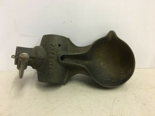 Vintage Antique Cooks Lead Hammer Mold Cast Iron 3