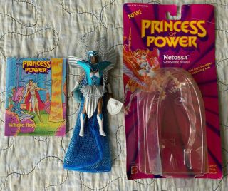 Vintage She - Ra Princess Of Power Pop Netossa Complete With Back Card