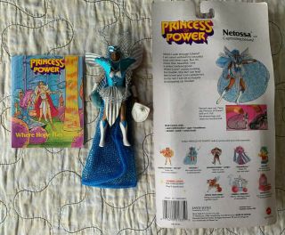 Vintage She - Ra Princess of Power POP Netossa complete with back card 3