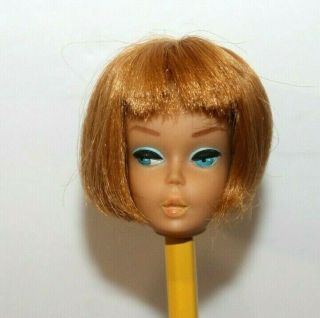 Vintage 1958 Red Hair Head For 1965 American Girl Barbie Doll