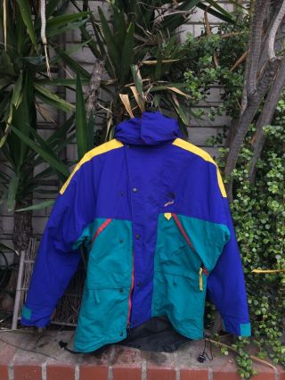 Rare Vintage 90’s The North Face Vertical Gore - Tex Jacket Size Small
