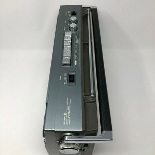 Vintage Hitachi TRK - 7050H BoomBox GhettoBlaster Cassette Tape Player RARE 7