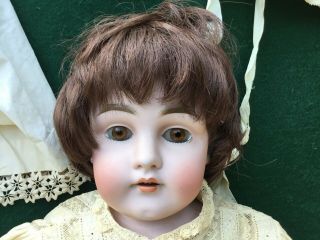 Antique 27 " German J.  D Kestner Bisque Doll Circa 1900