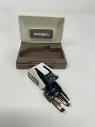 Bernina Old Style Walking Foot 334 192 03 With Case Swiss Made Vintage Accessor
