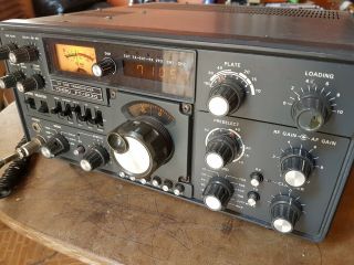 Vintage Yaesu FT 101ZD Hf Ham Radio Transceiver.  GOOD 2