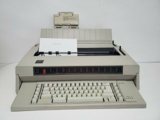 Vintage Ibm Wheelwriter 3 Typewriter Fully Comes With Ribbon