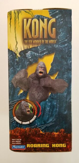 King Kong 8th Wonder Of The World 2005 Roaring King Kong BNIB Rare Vintage 8