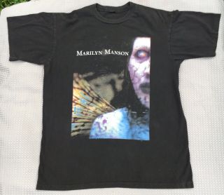 Marilyn Manson Antichrist Superstar Art T - Shirt Xl Vintage Winterland Pre - Owned