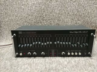 Vintage Adc Sound Shaper Two Ss 2 Mk Ll Stereo Frequency Equalizer