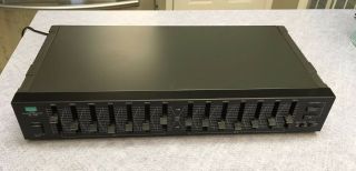 Vintage Sansui Stereo Graphic Equalizer Model No.  Se - 510 Black