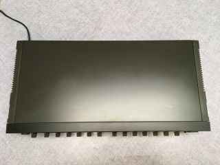 Vintage Sansui Stereo Graphic Equalizer Model No.  SE - 510 Black 4