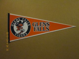 Eastern League Glens Falls Tigers Vintage Defunct Circa 1986 Baseball Pennant