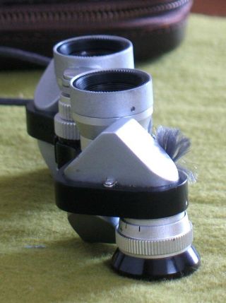 Vintage Nikon 7x15 Nippon Kogaku Tokyo Miniature Binoculars with Case CLAed EXC 8