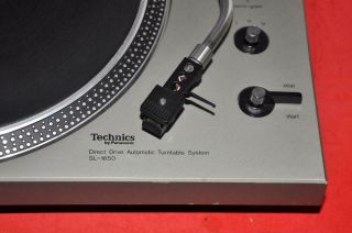 VINTAGE TECHNICS SL - 1650 DIRECT DRIVE TURNTABLE RECORD CHANGER W SHURE M95ED EXC 10