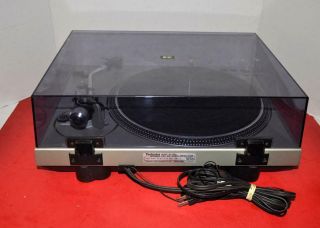 VINTAGE TECHNICS SL - 1650 DIRECT DRIVE TURNTABLE RECORD CHANGER W SHURE M95ED EXC 4