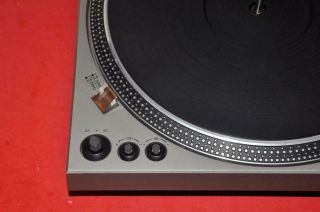 VINTAGE TECHNICS SL - 1650 DIRECT DRIVE TURNTABLE RECORD CHANGER W SHURE M95ED EXC 8