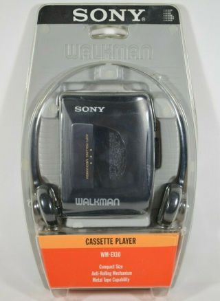Vintage 1992 Sony Walkman Portable Cassette Tape Player Factory