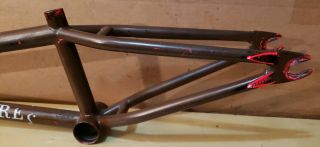 Flatware BMX Flatland Frame 19.  75 inch top tube mid bb vintage Odyssey Sunday 3