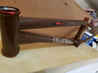 Flatware BMX Flatland Frame 19.  75 inch top tube mid bb vintage Odyssey Sunday 7