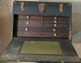 Neat Vintage Machinist Chest/Box With Drawers 2